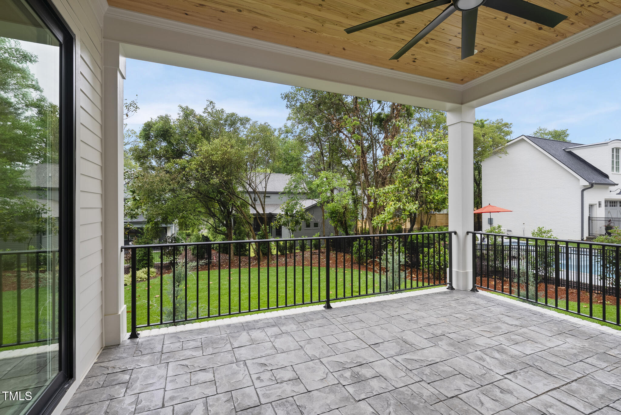 3407 Churchill Road Raleigh, NC 27607 - Photo 38 of 44 a view of a balcony