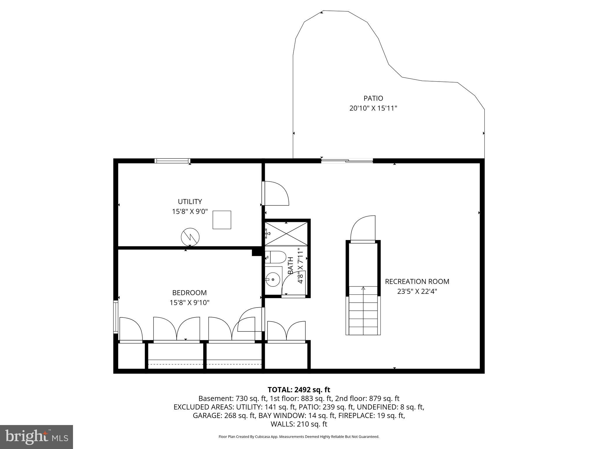 16905 Briardale Road Derwood, MD 20855 - Photo 38 of 45 Lower Level Floor Plans WITH Dimensions