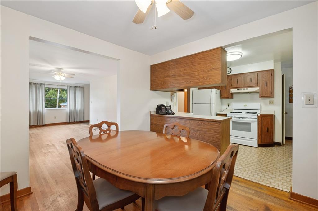 826 Rosalind Road Pittsburgh, PA 15237 - Photo 8 of 24 The Dining Room Is Open To The Kitchen And Living Room