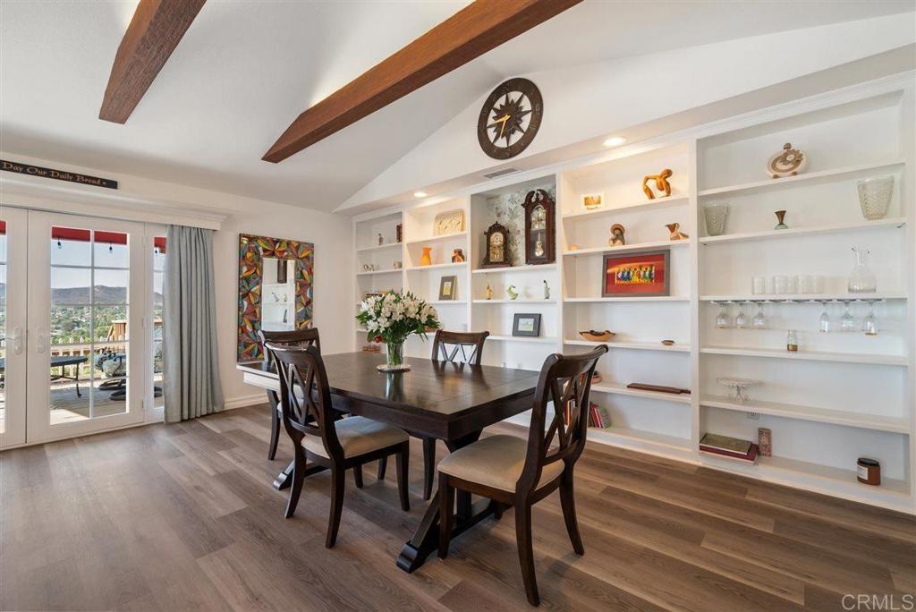 16416 Wikiup Road Ramona, CA 92065 - Photo 10 of 26 a view of a dining room with furniture and wooden floor