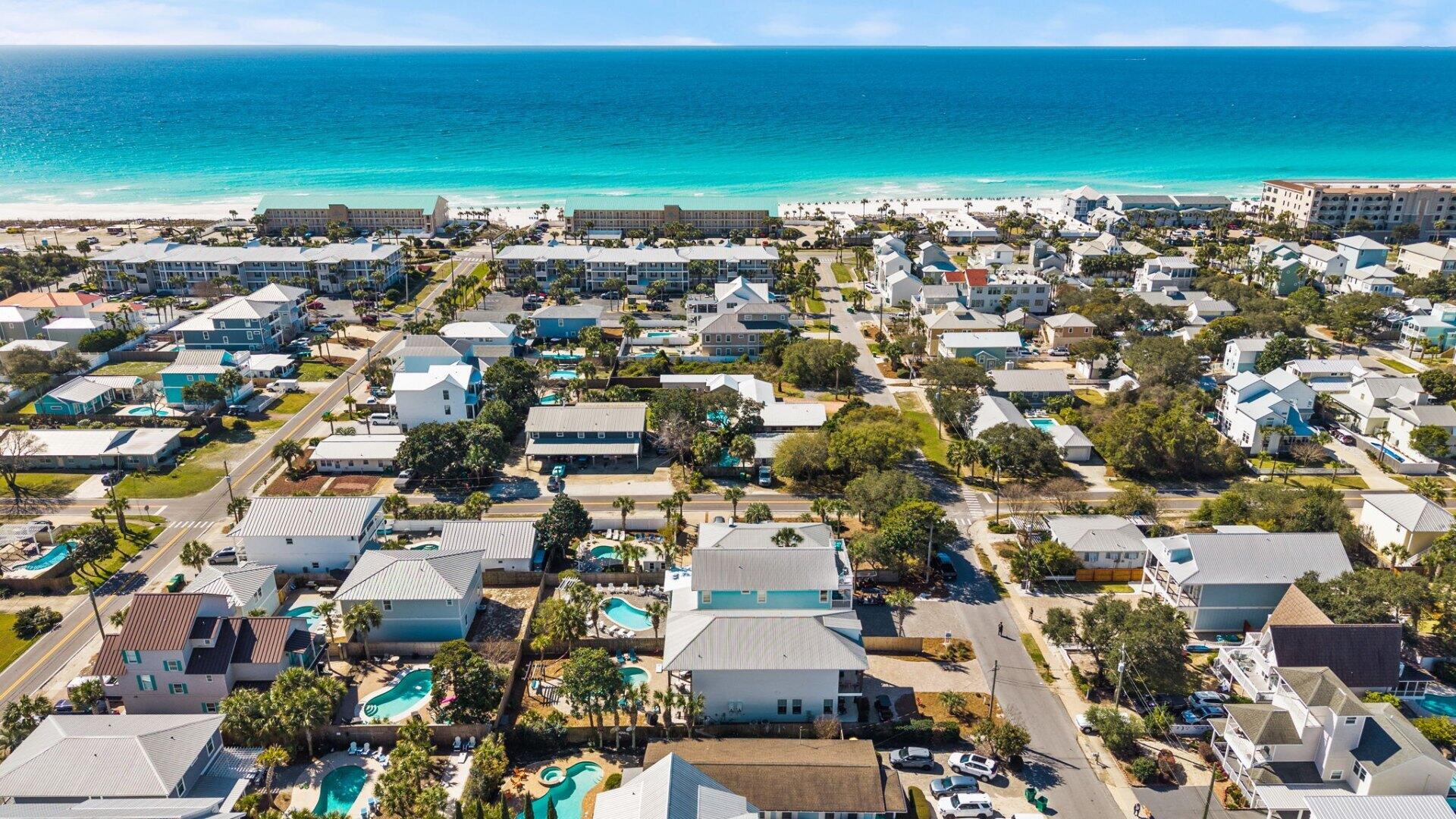 85 Cobia Street Destin, FL 32541 - Photo 5 of 59 04-aerial-beach-proximity-destin-fl