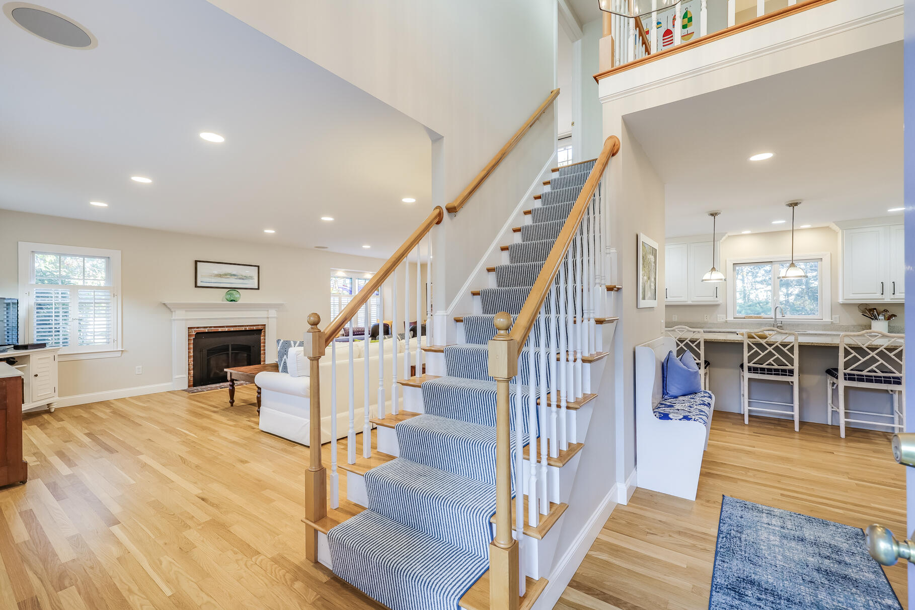 9 Ridgewood Road Orleans, MA 02653 - Photo 14 of 81 a view of entryway and hall with wooden floor