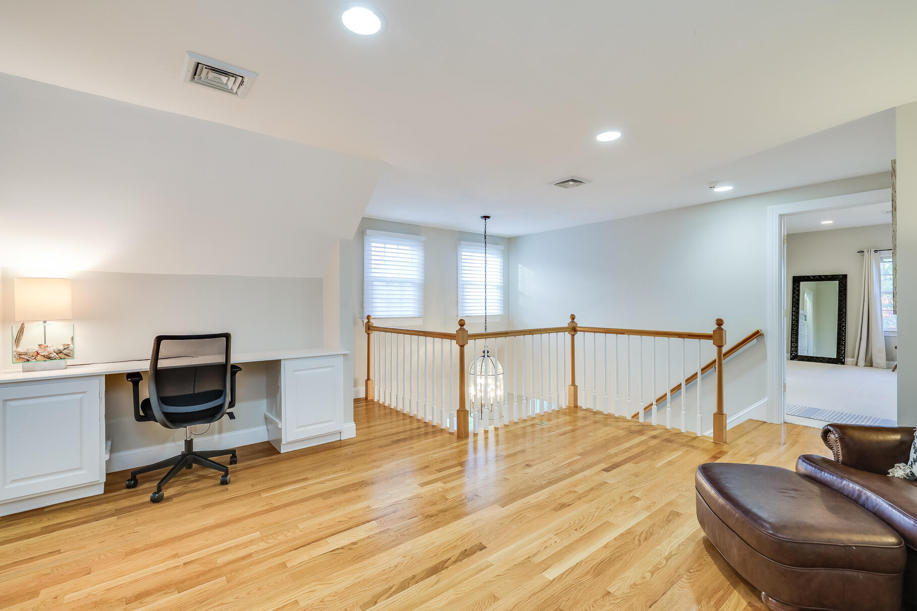 9 Ridgewood Road Orleans, MA 02653 - Photo 54 of 81 a view of a livingroom with furniture and a workspace
