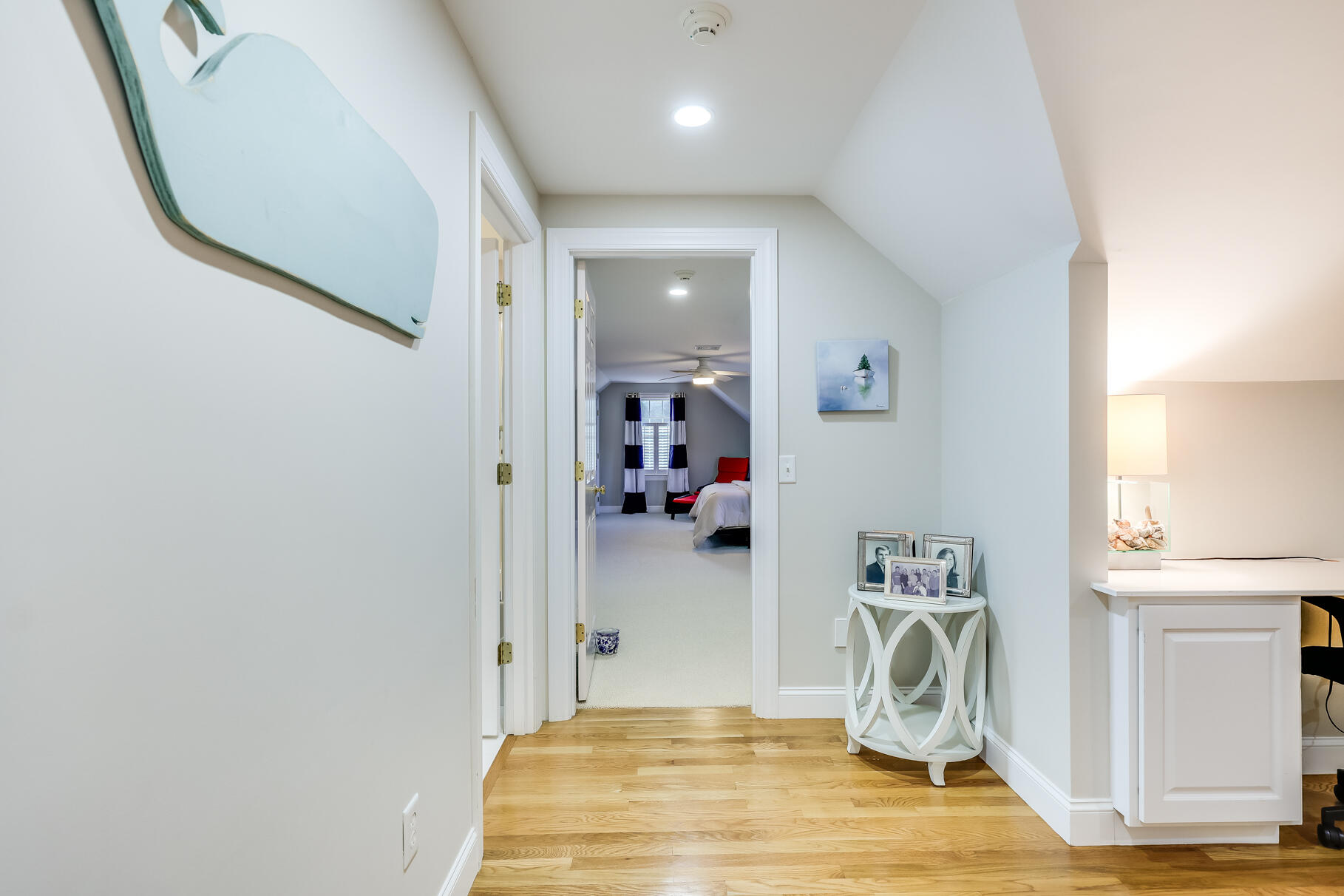 9 Ridgewood Road Orleans, MA 02653 - Photo 64 of 81 a view of a livingroom with wooden floor and a chandelier