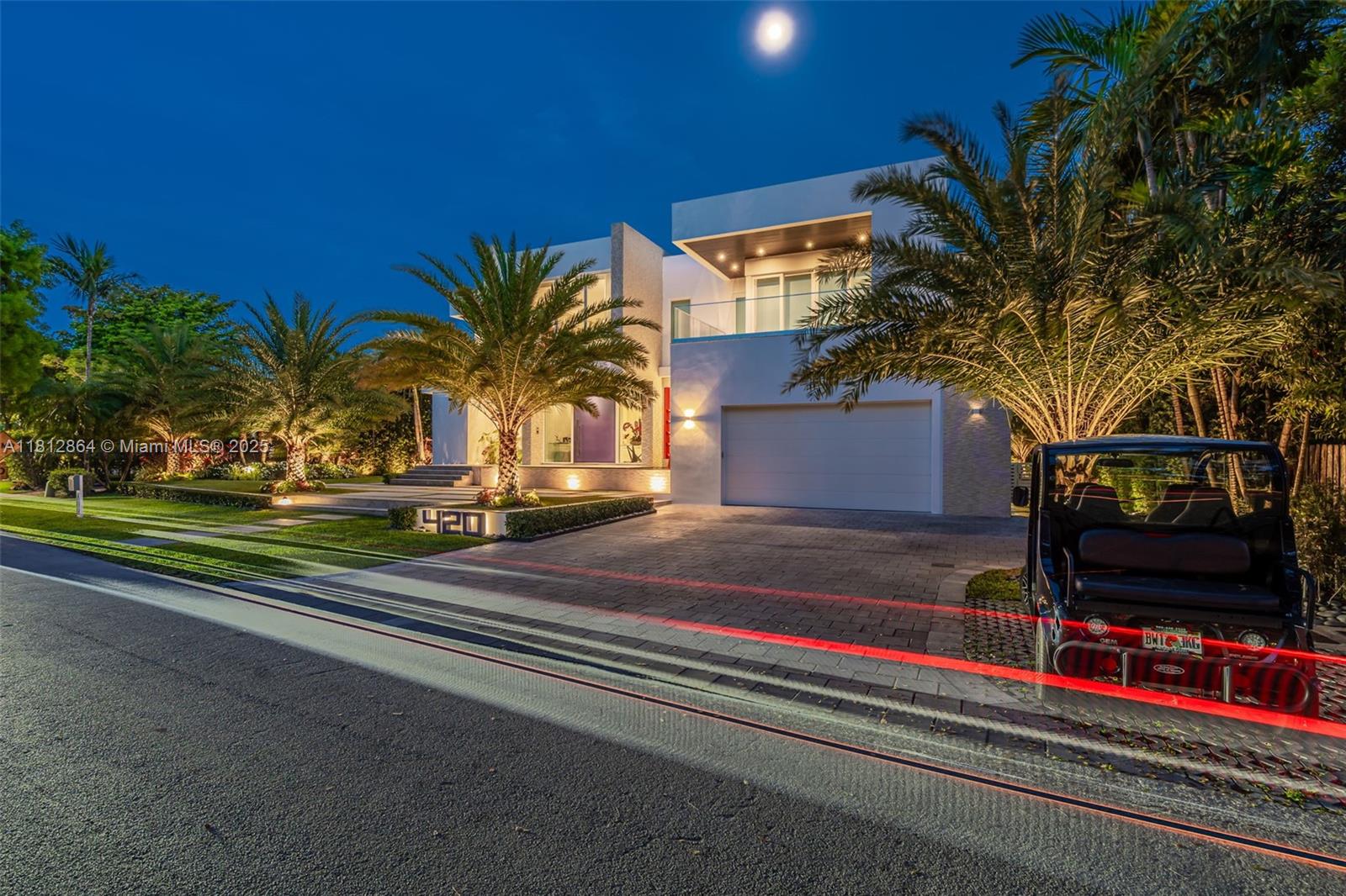 420 Island Drive Key Biscayne, FL 33149 - Photo 59 of 84 a view of a house with basketball court