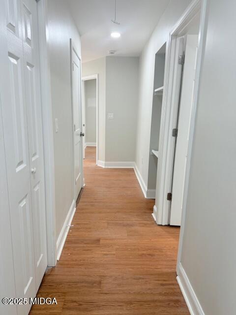 3723 Spencer Circle Macon, GA 31206 - Photo 11 of 18 a view of a hallway with wooden floor