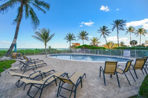 a view of outdoor space with seating area