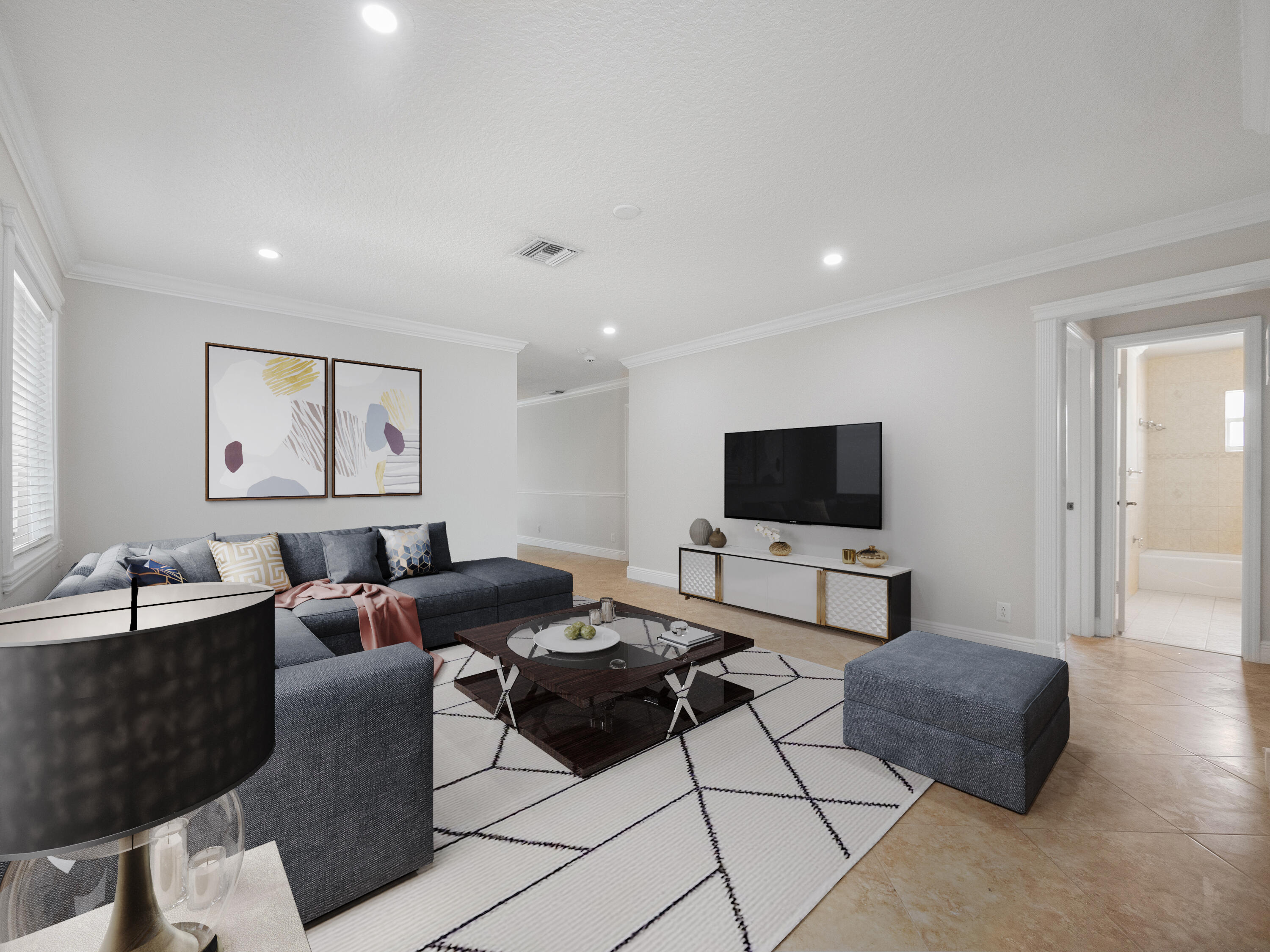 508 Northwest 52nd Street Boca Raton, FL 33487 - Photo 4 of 36 Living Room 2