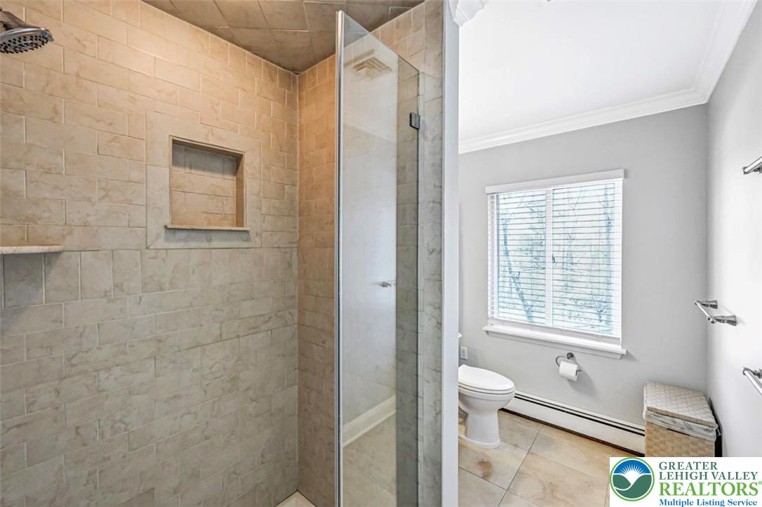 1284 Burger Hollow Road Effort, PA 18330 - Photo 51 of 100 Bath w/ Tiled Walls, Floors & Niches