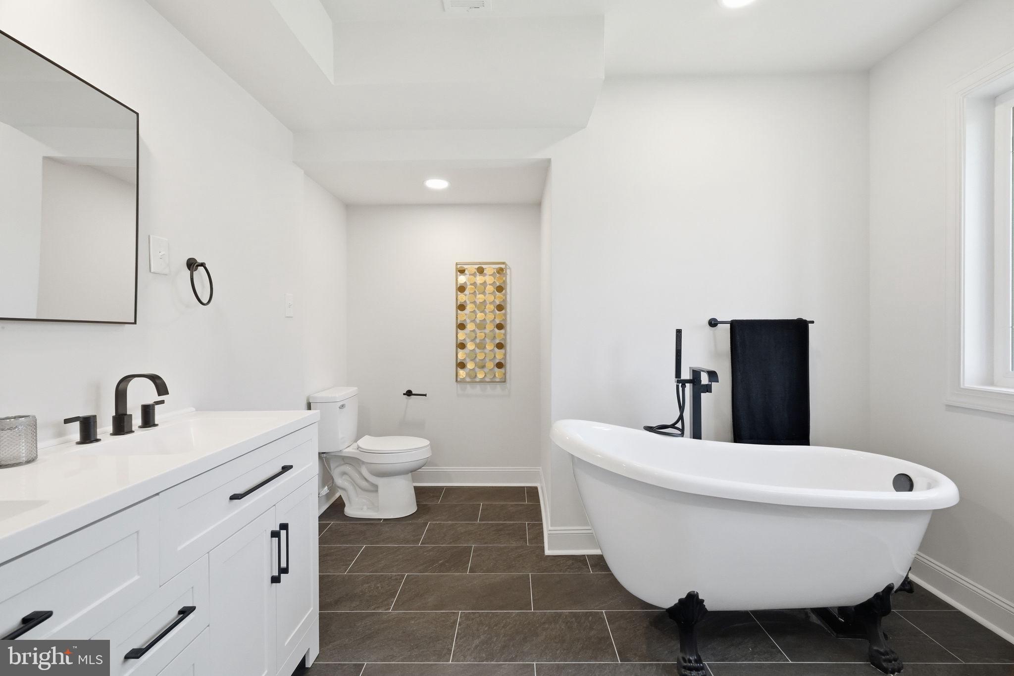 409 South Providence Road Wallingford, PA 19086 - Photo 74 of 106 Elegant modern bathroom retreat.
