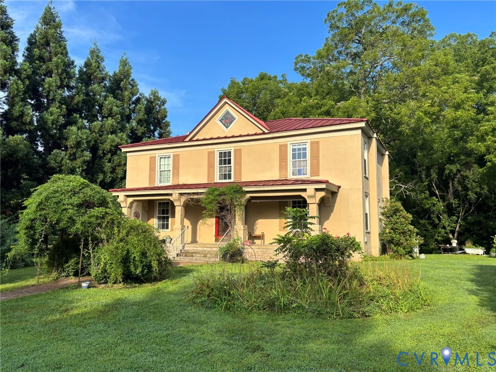 4301 Old Nottingham Road Quinton, VA 23141 - Photo 1 of 9 Farmhouse-style residence featuring a metal roof,