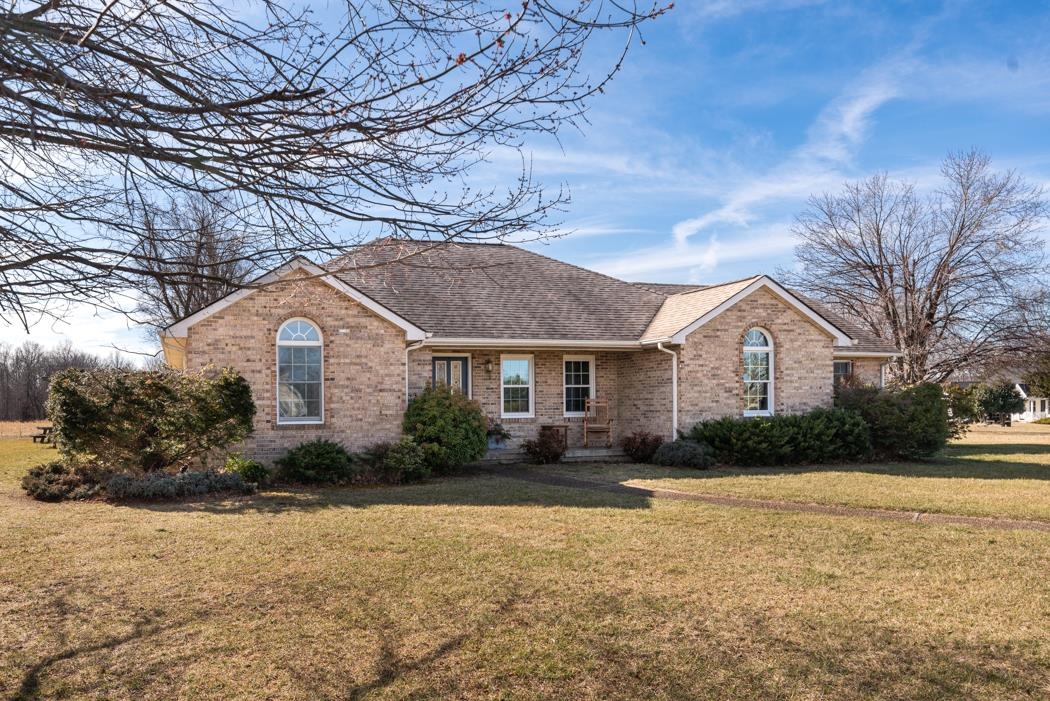 88 Cranberry Drive Stuarts Draft, VA 24477 - Photo 50 of 67 a front view of house with yard and trees around