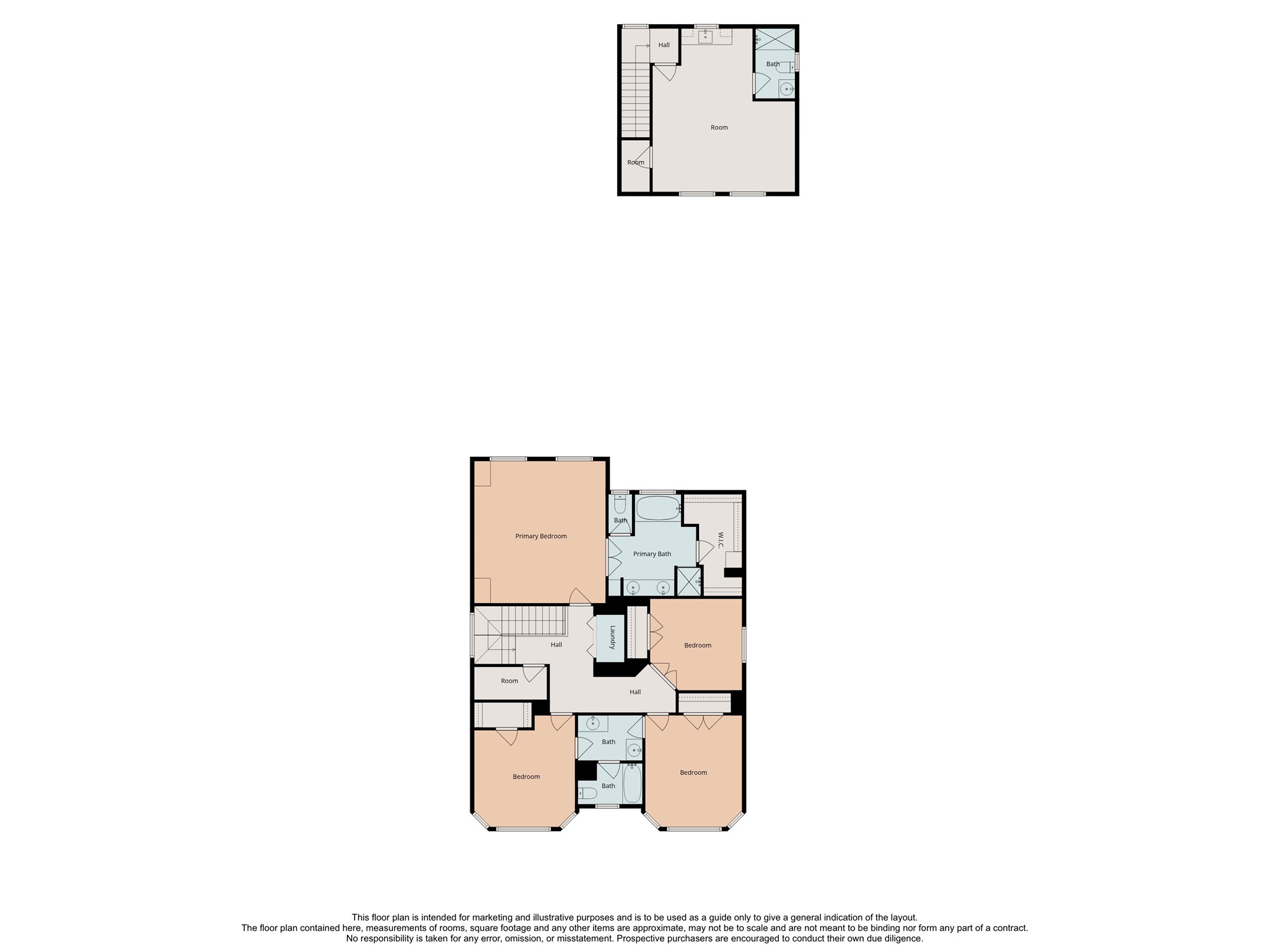 5107 Locust Street Bellaire, TX 77401 - Photo 45 of 45 **Floorplan is for reference only. Buyer to verify all information.