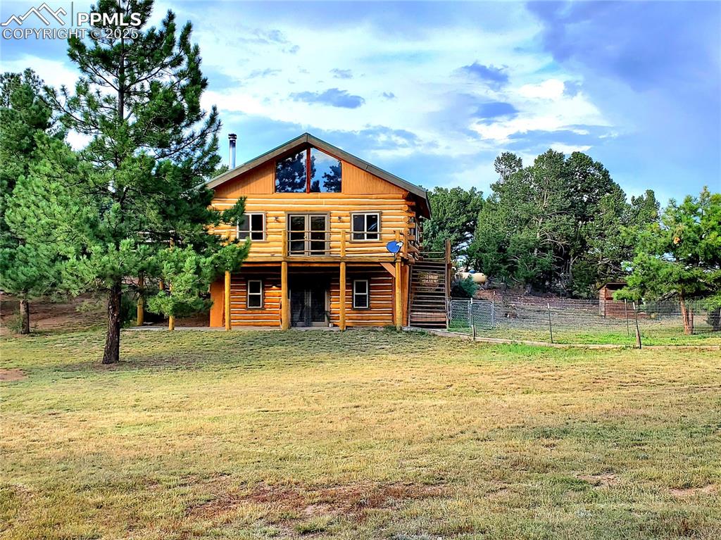 1226 E Path Cotopaxi, CO 81223 - Photo 41 of 49 Back deck faces the western mountain views