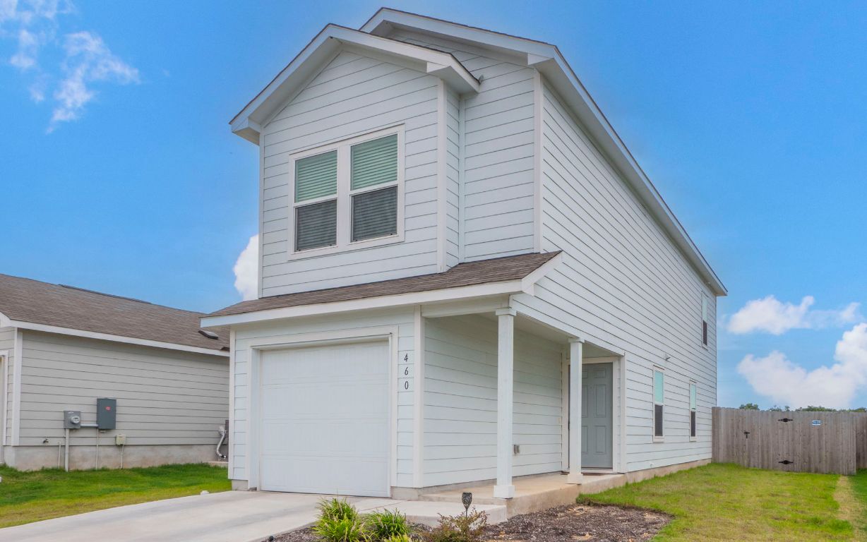 460 Marty Allen Loop Jarrell, TX 76537 - Photo 3 of 25 a view of a house with a yard
