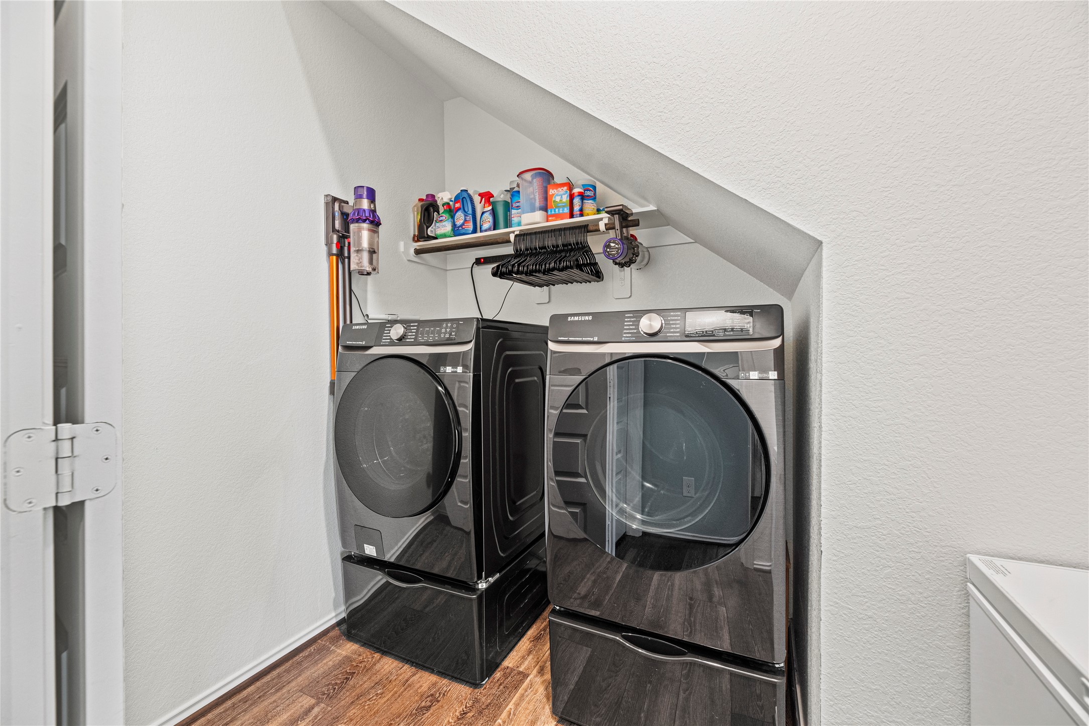 32963 Ruthie Dean Drive Fulshear, TX 77423 - Photo 19 of 45 a utility room with dryer and washer