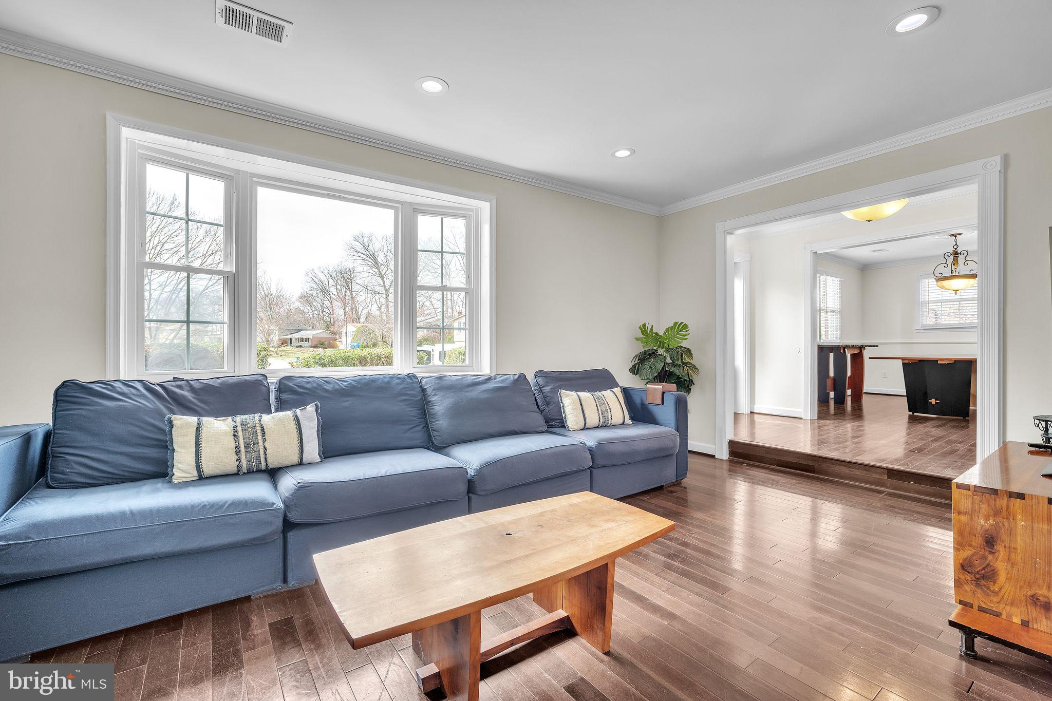 5255 Pumphrey Drive Fairfax, VA 22032 - Photo 5 of 38 a living room with furniture and a large window