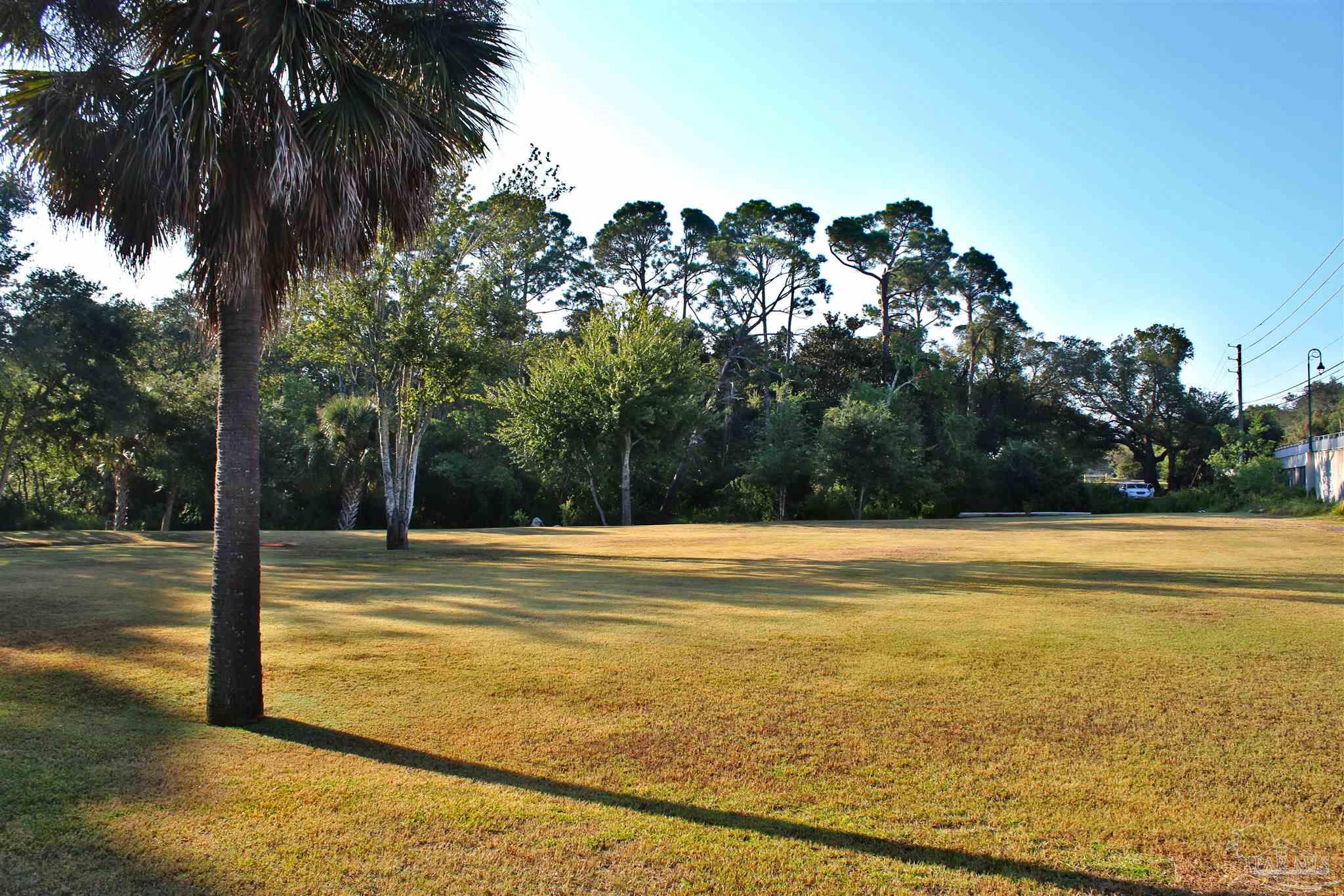 610 South Old Corry Field Road Pensacola, FL 32507 - Photo 56 of 72 a view of a swimming pool and trees
