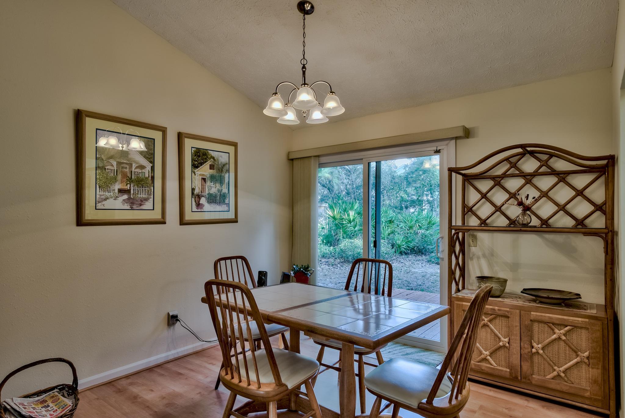 74 South Camp Creek Rd Inlet Beach Inlet Beach, FL 32461 - Photo 7 of 26 a view of a dining room with furniture window and outside view