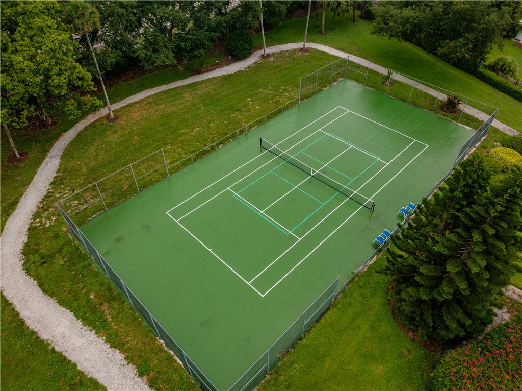 5914 South River Run Drive, Unit 5914 Sebastian, FL 32958 - Photo 35 of 36 a view of a tennis court