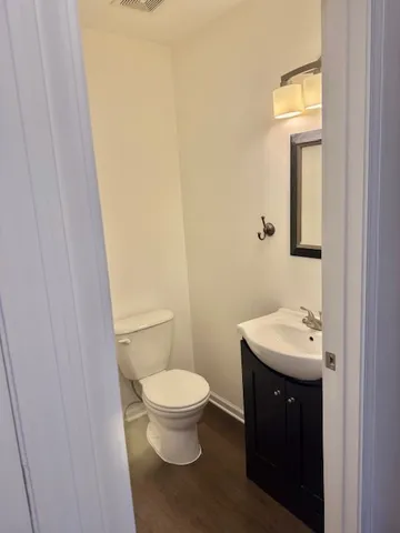 a bathroom with a sink and a toilet