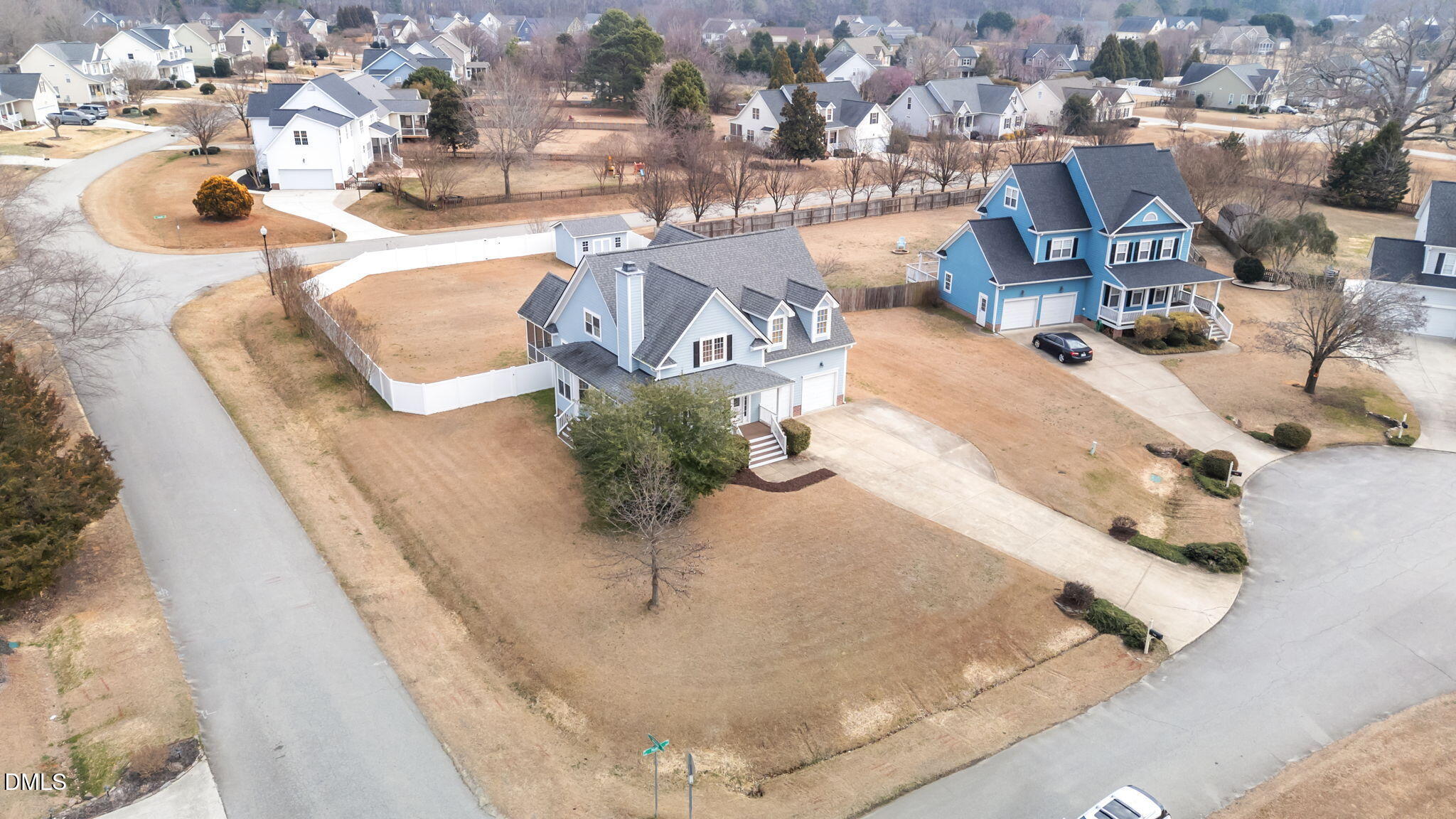 7101 Numa Circle Willow Spring, NC 27592 - Photo 41 of 44 an aerial view of a swimming pool