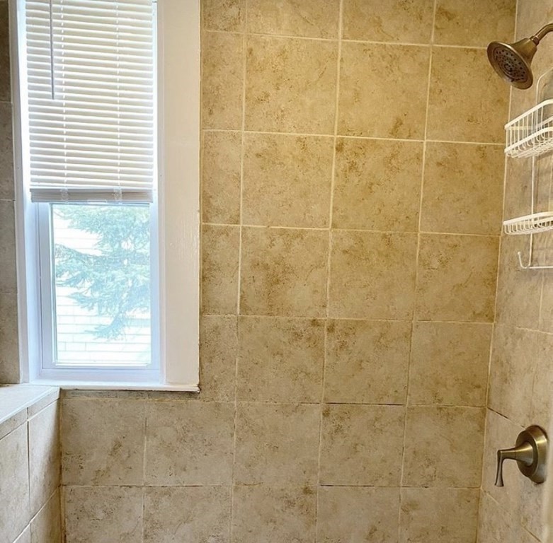 52 Harvest Street, Unit 1 Boston, MA 02125 - Photo 31 of 35 a bathroom with a window shower and a sink