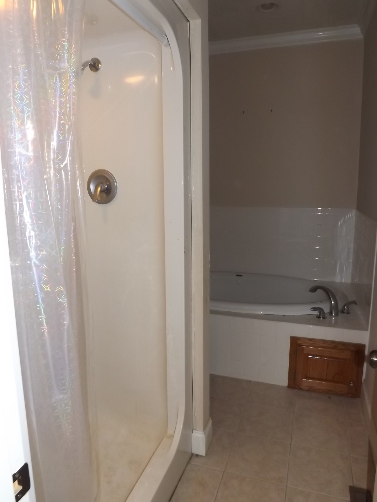 4074 Gum Creek Road Decherd, TN 37324 - Photo 10 of 17 a bathroom with a bathtub and a shower
