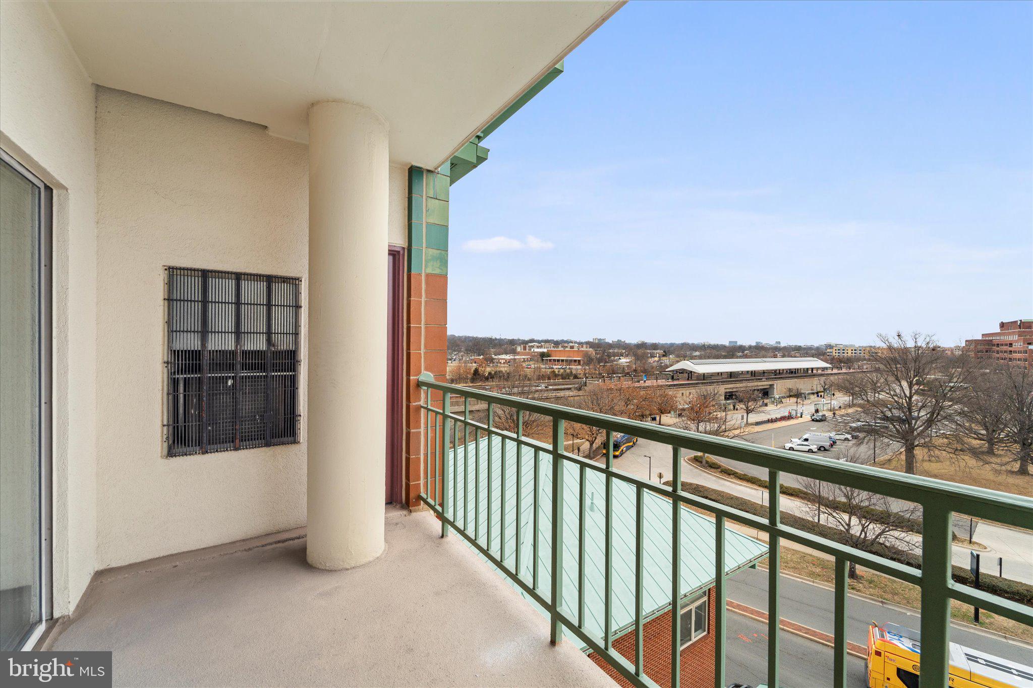 545 East Braddock Road, Unit 602 Alexandria, VA 22314 - Photo 18 of 41 BALCONY OVERLOOKING METRO