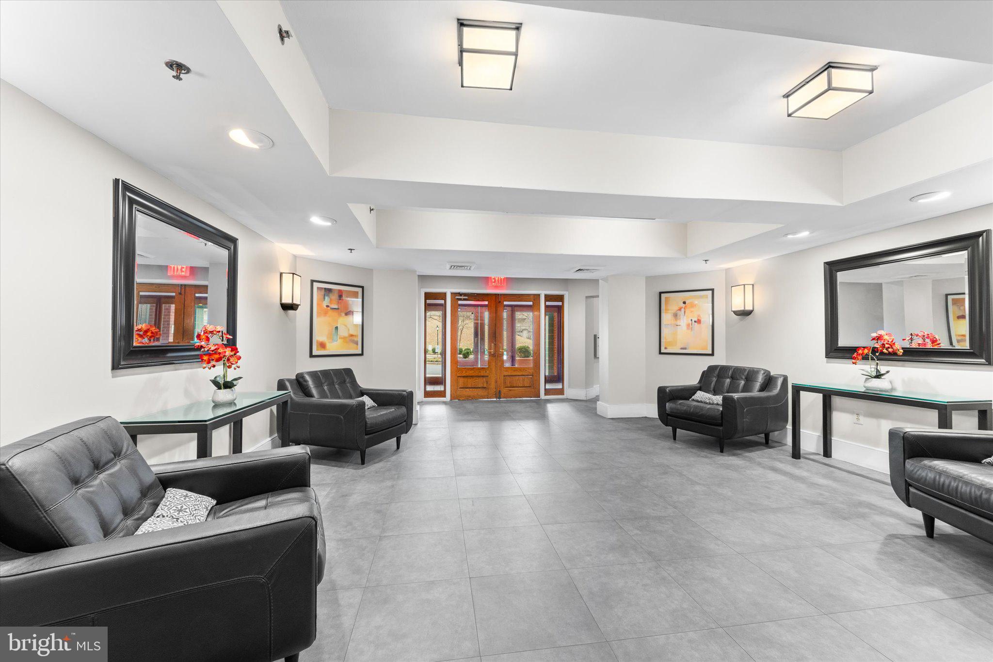 545 East Braddock Road, Unit 602 Alexandria, VA 22314 - Photo 8 of 41 ELEGANT BUILDING LOBBY