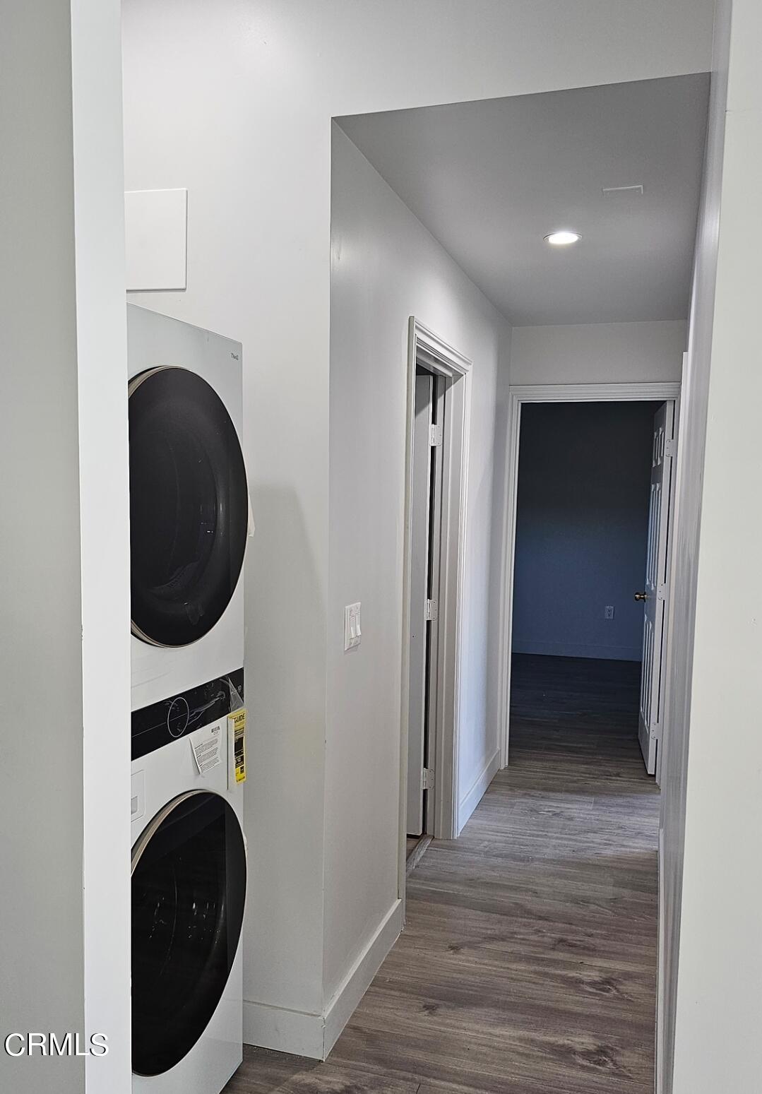 214 Valle Vista Avenue, Unit 2 Monrovia, CA 91016 - Photo 3 of 11 a view of a hallway with washer and dryer
