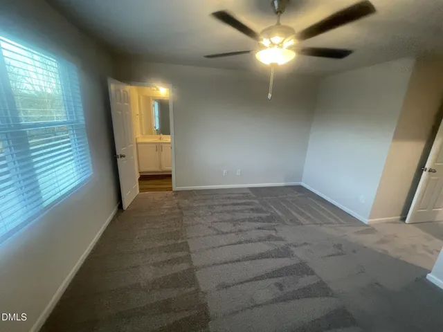 view of a room with door