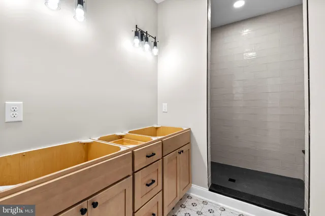 a room with storage and utility