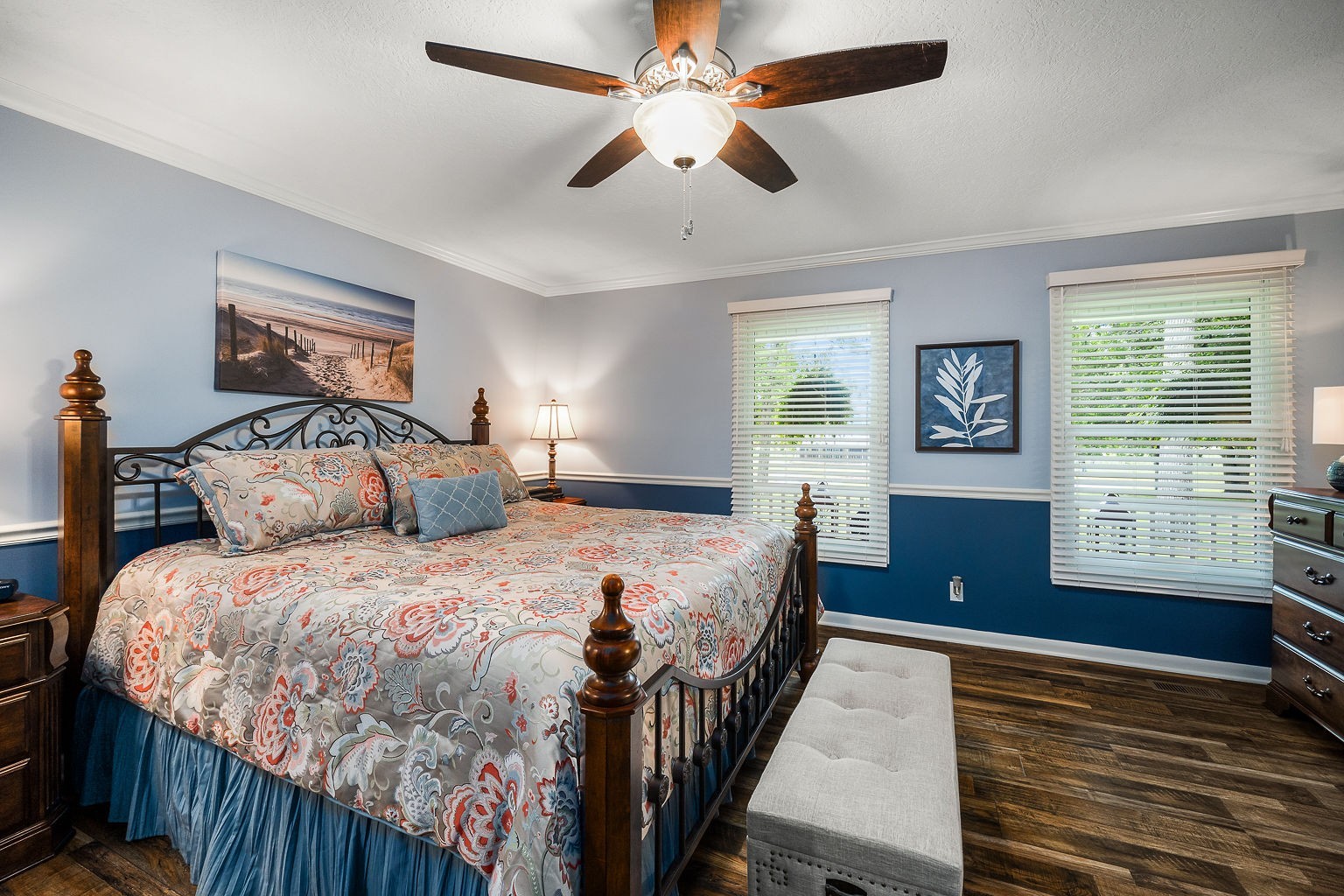 715 Old Rock Island Road Rock Island, TN 38581 - Photo 14 of 48 a bedroom with a large bed and a window