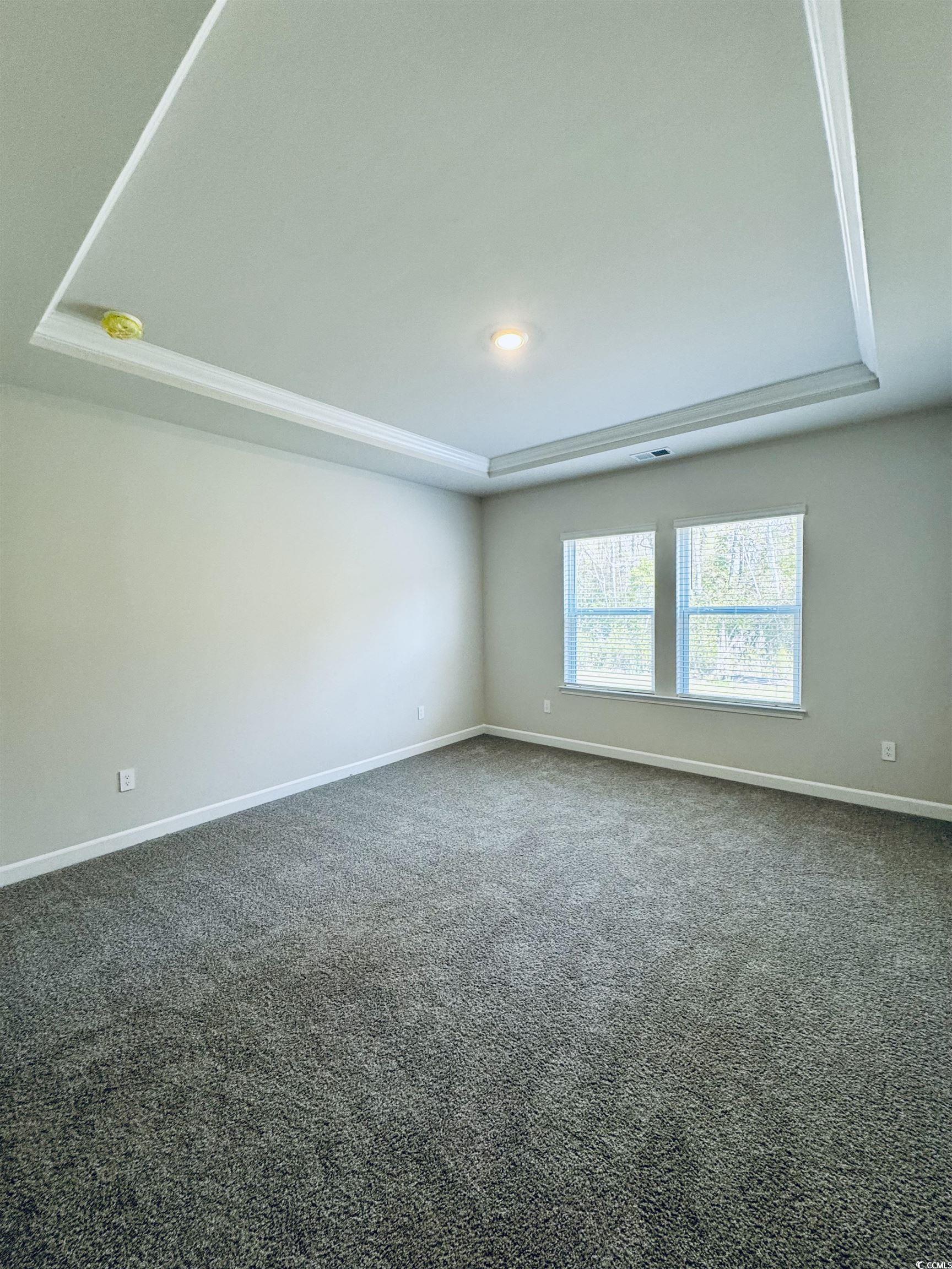 2032 Copper Crk Loop Longs, SC 29568 - Photo 18 of 36 Carpeted spare room with baseboards and a raised c