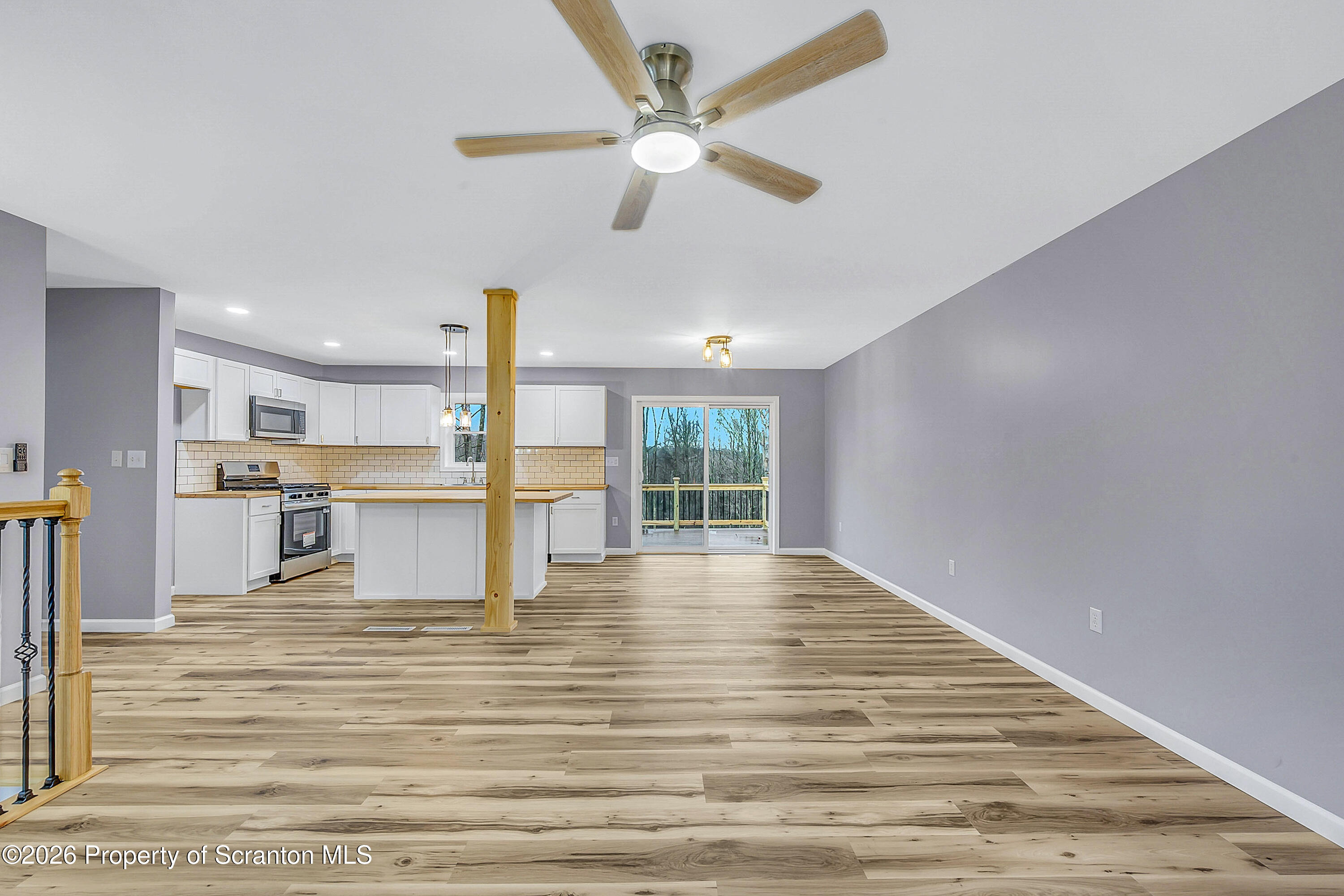 460 Newcomb Road Factoryville, PA 18419 - Photo 5 of 40 a view of kitchen with furniture and window