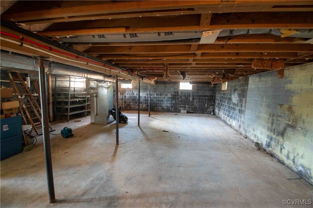 2600 Brunswick Road Blackstone, VA 23824 - Photo 15 of 35 View of basement
