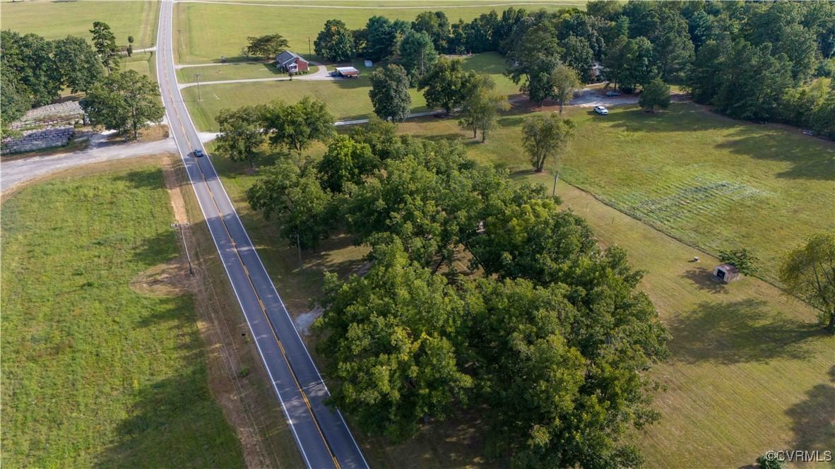 2600 Brunswick Road Blackstone, VA 23824 - Photo 20 of 35 Bird's eye view with a rural view