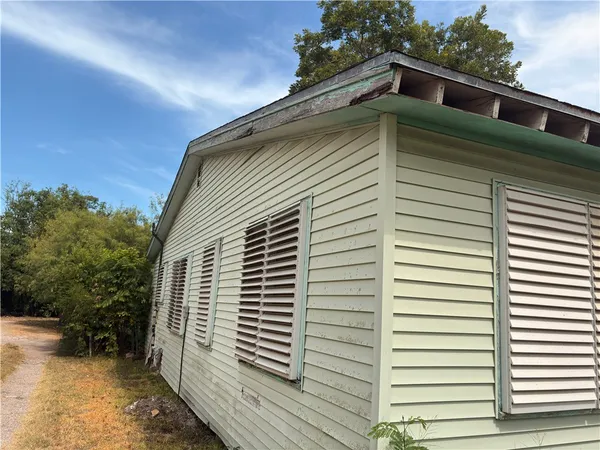 a view of a house with a window