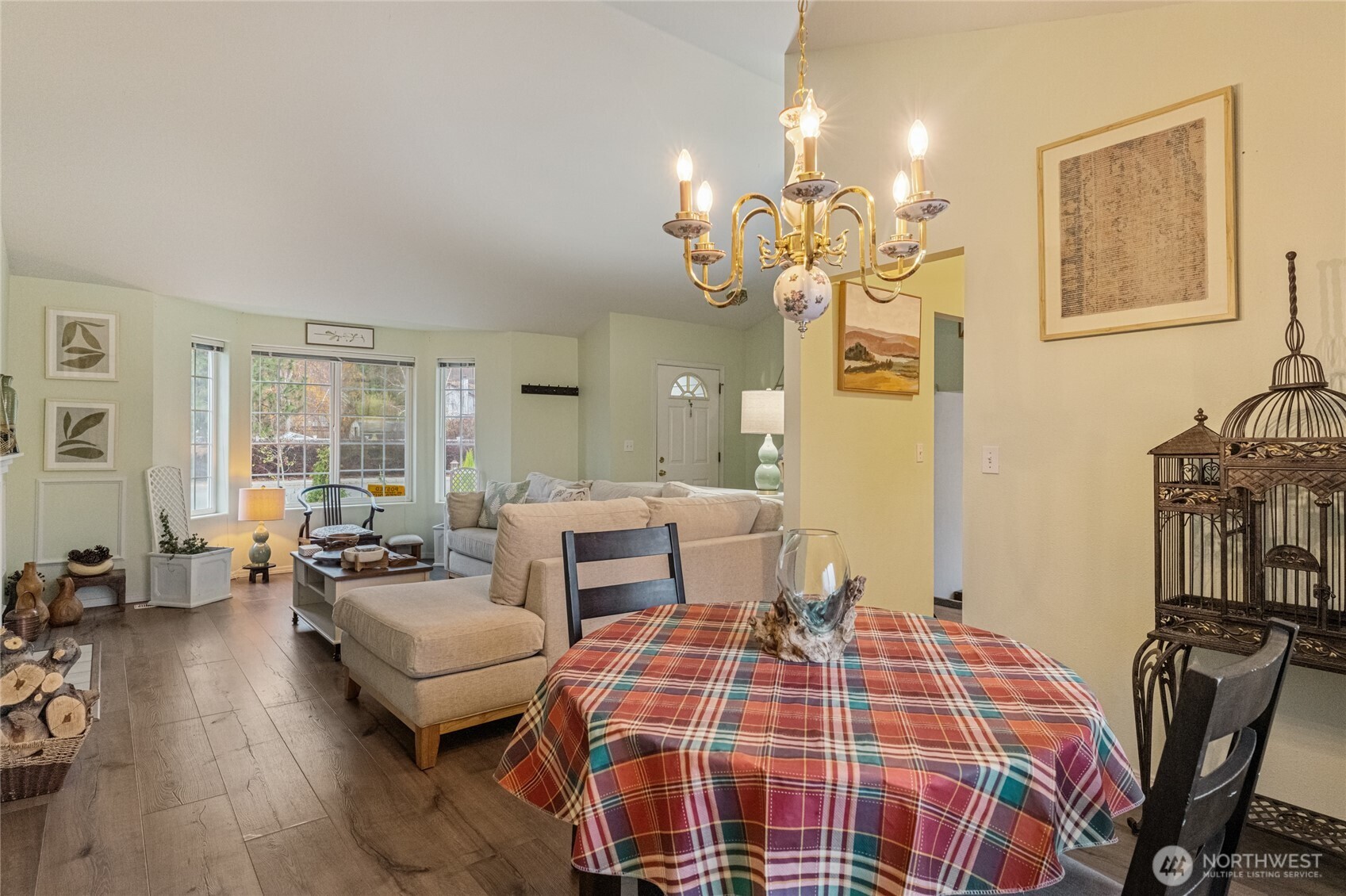 1501 Angela Street Wenatchee, WA 98801 - Photo 6 of 30 a bedroom with bed and wooden floor