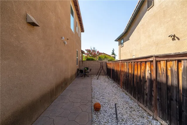 a view of a pathway of a building from balcony