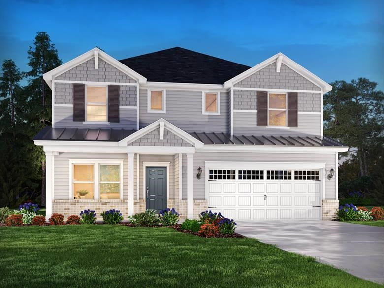 3924 Leeson Trail Raleigh, NC 27616 - Photo 1 of 5 a front view of a house with a yard