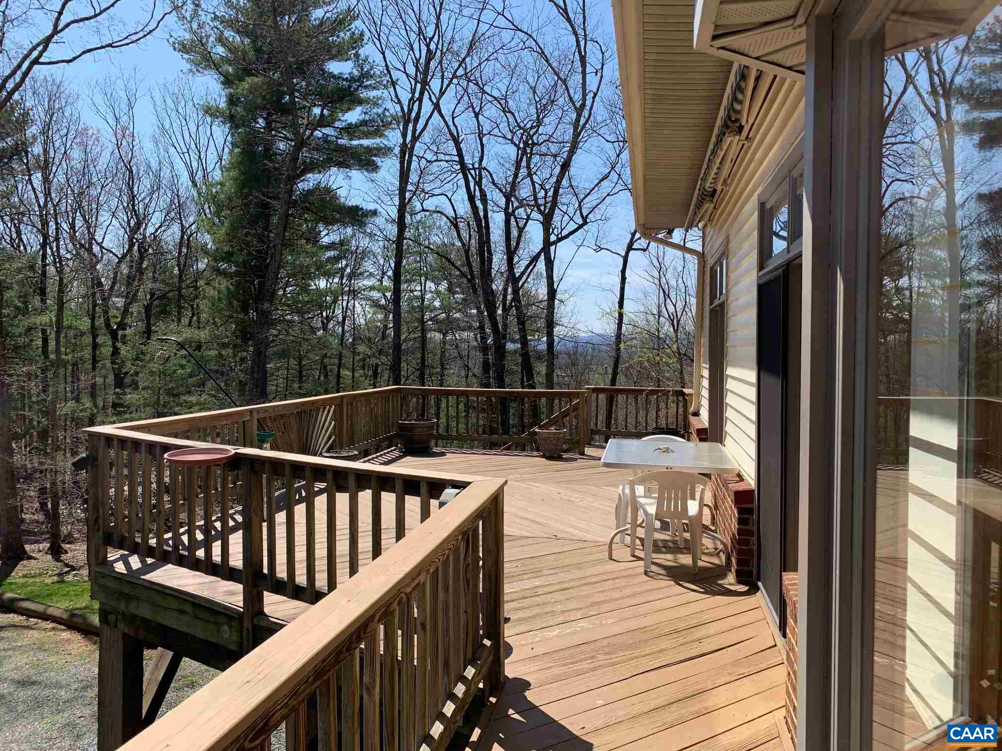 2765 Seville Road Madison, VA 22727 - Photo 45 of 50 a view of balcony with wooden floor and fence