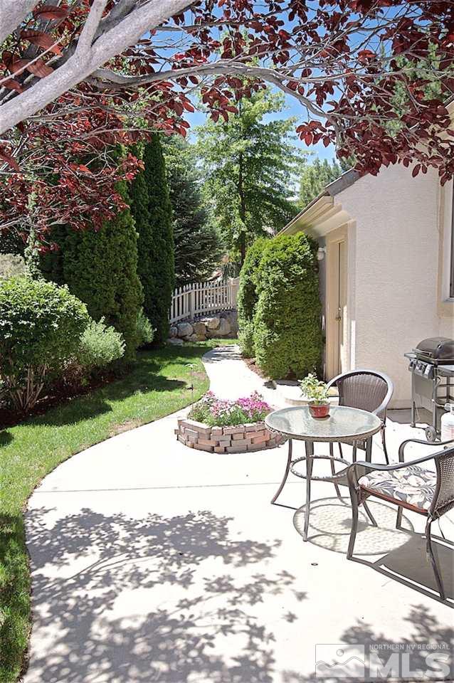 1820 Hunter Creek Road Reno, NV 89519 - Photo 22 of 22 a view of a backyard with a sitting area and furniture
