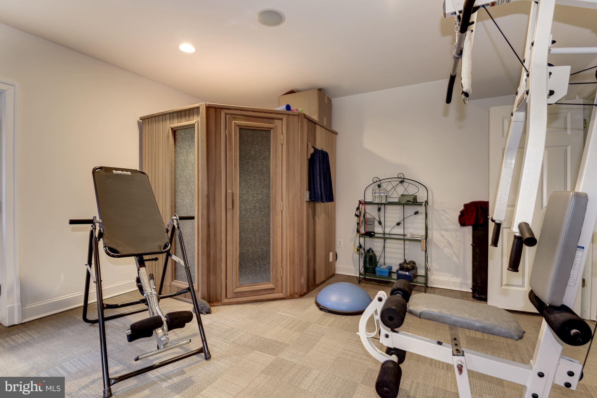 11203 Gunston Road Lorton, VA 22079 - Photo 45 of 61 Workout & Sauna Room Exits to Pool