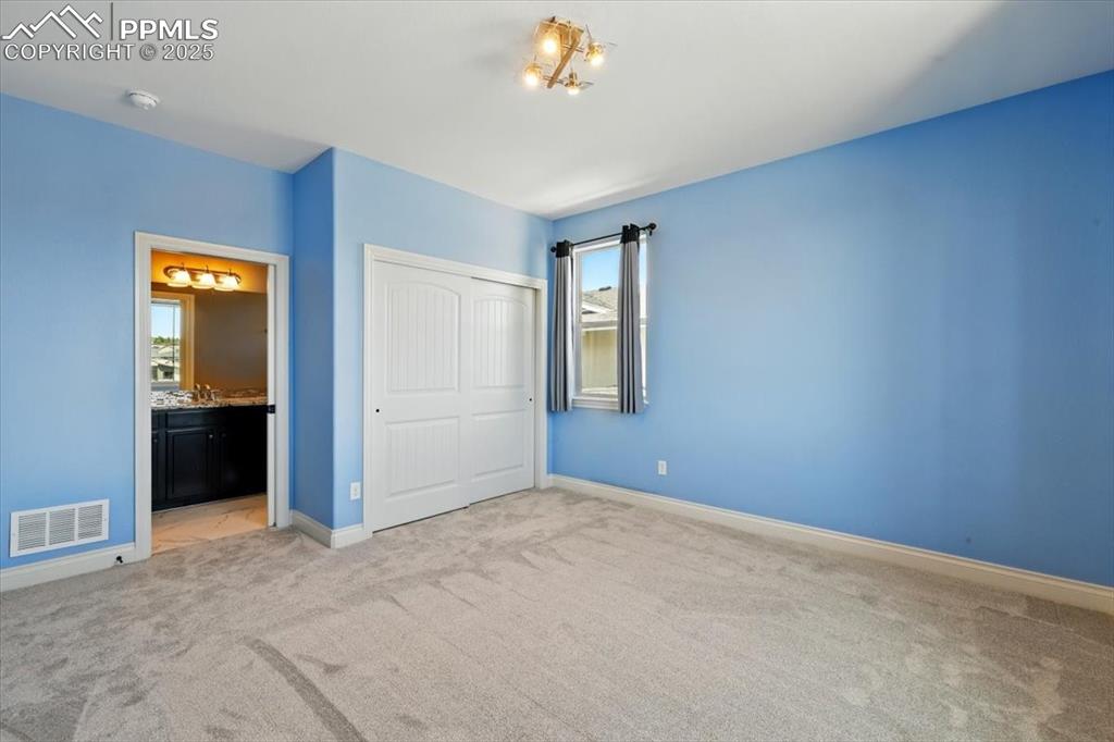 4577 Outlook Ridge Trail Colorado Springs, CO 80924 - Photo 31 of 45 an empty room with windows and closet