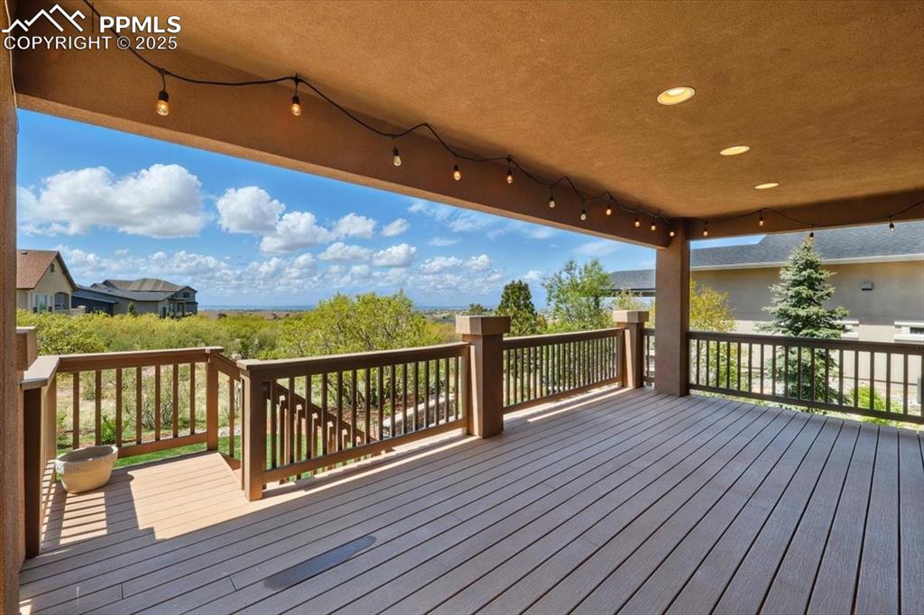 4577 Outlook Ridge Trail Colorado Springs, CO 80924 - Photo 41 of 45 a view of a balcony