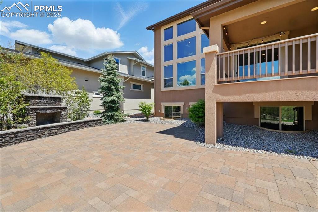 4577 Outlook Ridge Trail Colorado Springs, CO 80924 - Photo 43 of 45 a front view of a house with yard