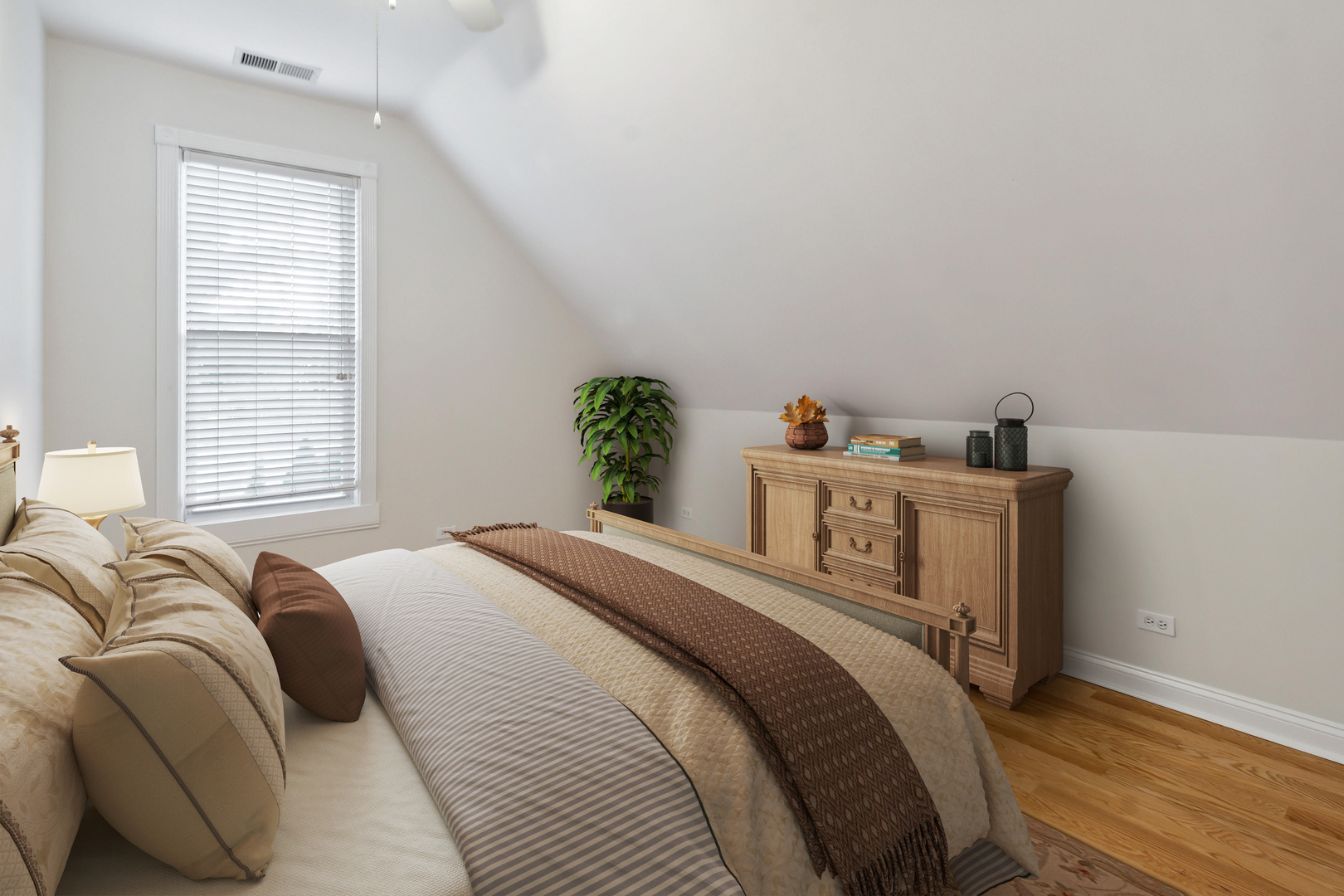 9430 Jackson Avenue Brookfield, IL 60513 - Photo 12 of 17 a bedroom with a bed and a window