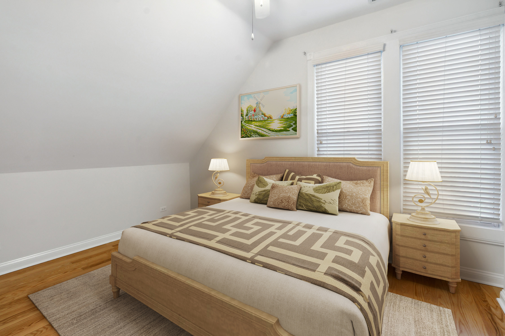 9430 Jackson Avenue Brookfield, IL 60513 - Photo 10 of 17 a bedroom with a bed and a window